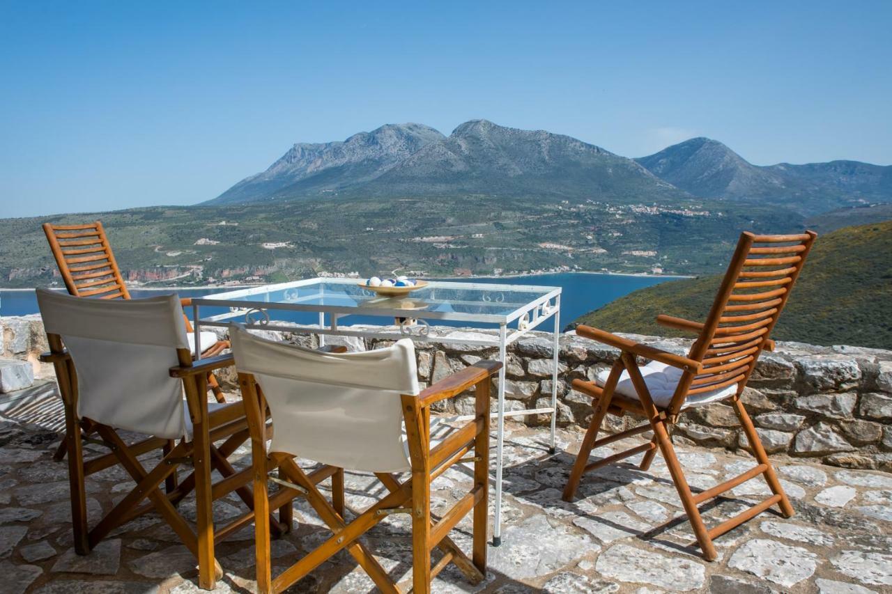 Villa Smaragda Liménion Bagian luar foto